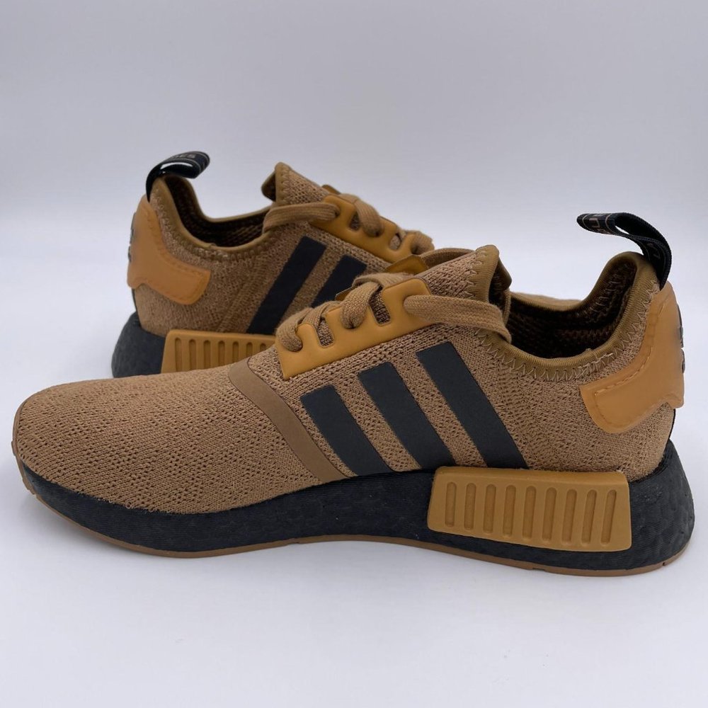 Adidas NMD R1 Raw Desert / Black Mens Shoes - Picture 2 of 8
